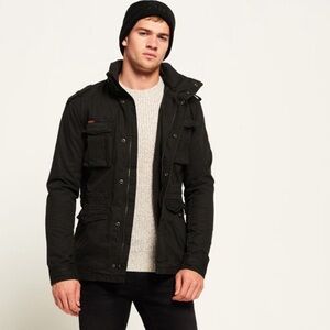 Superdry Rookie Heavy Weather Field Jacket (2XL/Men/Black)